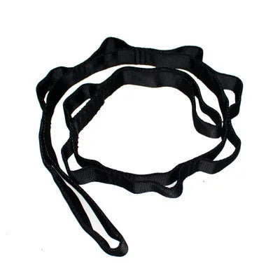 Yoga Stretch Belt Extender Strap Rope Outdoor Hanging Rope Climbing Rope Elastic Yoga Hammock Shoulder Strap for Aerial Yoga