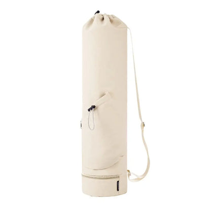 Yoga Backpack Large Capacity Yoga Mat Bag Adjustable Shoulder Straps Drawstring Breathable Sports Bag Waterproof Portable Gym