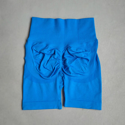Yoga Shorts Women Sports Shorts Seamless Gym Workout Shorts High Waist Push Up Fitness Sports Shorts Cycling Shorts