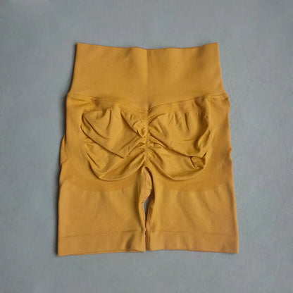 Yoga Shorts Women Sports Shorts Seamless Gym Workout Shorts High Waist Push Up Fitness Sports Shorts Cycling Shorts