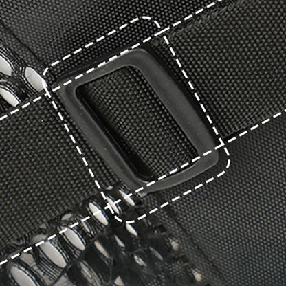 Yoga Mat Bag with Mesh Window Oxford Cloth Lightweight Waterproof for Gym Beach Travel Yoga Strap Storage