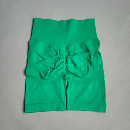Yoga Shorts Women Sports Shorts Seamless Gym Workout Shorts High Waist Push Up Fitness Sports Shorts Cycling Shorts