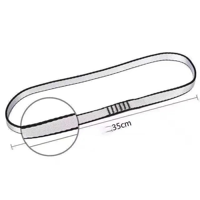 Yoga Stretch Belt Extender Strap Rope Outdoor Hanging Rope Climbing Rope Elastic Yoga Hammock Shoulder Strap for Aerial Yoga