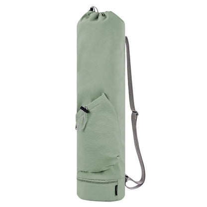 Yoga Backpack Large Capacity Yoga Mat Bag Adjustable Shoulder Straps Drawstring Breathable Sports Bag Waterproof Portable Gym