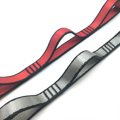 Yoga Stretch Belt Extender Strap Rope Outdoor Hanging Rope Climbing Rope Elastic Yoga Hammock Shoulder Strap for Aerial Yoga