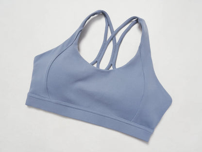 Yoga Bra for Women Hollow Out Beauty Back Gym Top Padded Sports Bra Running Fitness Bras Tight Workout Crop Top Sportswear