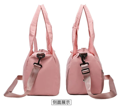 Yoga Mat Gym Bag For Women Sports Handbags Travel Fitness Tote Bag Yoga Swimming Shoulder Bag Large Capacity With Shoulder Strap