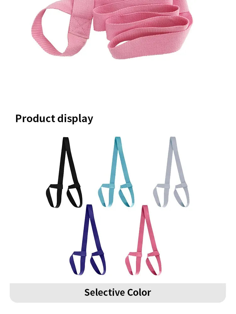 Portable Yoga Mat Strap Belts Adjustable Storage Ties Sports Sling Shoulder Carry Strap Belt Exercise Stretch Fitness Equiment