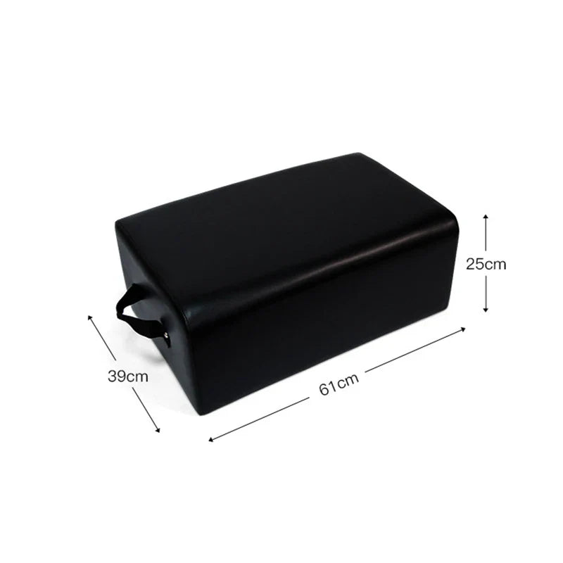 Household Yoga Equipment Pilates Core Bed Accessories, Square Box, Leather Case