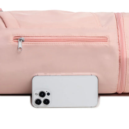 Yoga Mat Bag & Backpack - Multi-Function Handheld & Shoulder Carry Bag with Wet Storage Pocke for Pilates, Fitness & Sports
