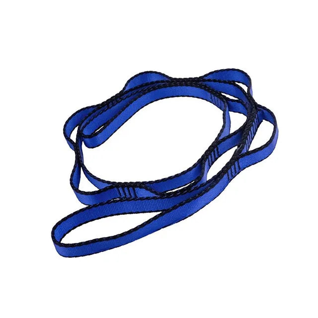 Yoga Stretch Belt Extender Strap Rope Outdoor Hanging Rope Climbing Rope Elastic Yoga Hammock Shoulder Strap for Aerial Yoga