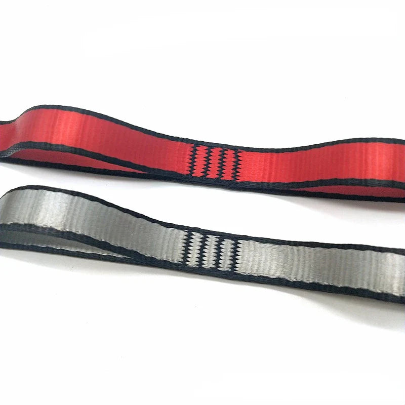 Yoga Stretch Belt Extender Strap Rope Outdoor Hanging Rope Climbing Rope Elastic Yoga Hammock Shoulder Strap for Aerial Yoga