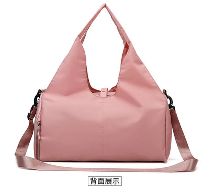 Yoga Mat Gym Bag For Women Sports Handbags Travel Fitness Tote Bag Yoga Swimming Shoulder Bag Large Capacity With Shoulder Strap